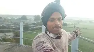 Morning viv of my village from watwe tank