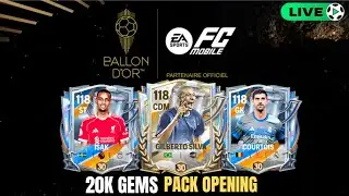 🔴LIVE- 20K Gems Pack Opening For Anniversary Event | Team Review| #fcmobile #shortfeed #live