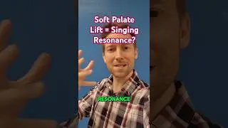 Sing more resonant with your soft palate lifted?