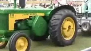 Tractor display at the Newport Show