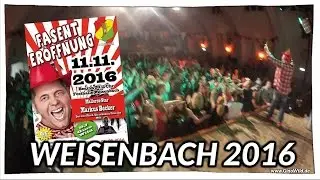 Faschingser&ouml;ffnungs Party in Weisenbach 2016 mit Markus Becker