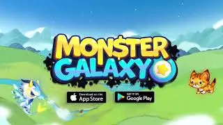 Animation promo for game Monster Galaxy
