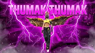 THUMAK THUMAK 💖 Free Fire Montage | Smooth Headshots | FF Status