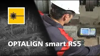 Fácil alineación de ejes por láser con OPTALIGN Smart RS5 de PRUFTECHNIK