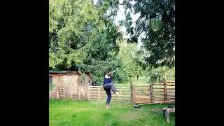 slackline practice ⚖️