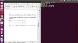 How to view current directory in Linux with pwd command