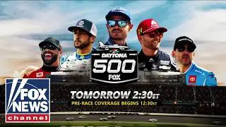 Adam Klotz, Jamie Little report live from Fox activation tent at Daytona 500