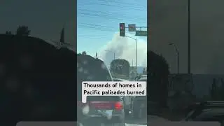 Shocking Footage of 2025 California Wildfire Disaster