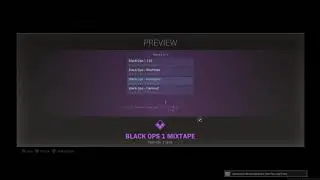 Black Ops 1 Mix Tape Preview COD WARZONE Battle Pass Tier 1 Season Reward BO Cold War Modern Warfare