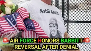 AIR FORCE GRANTS FULL MILITARY HONORS TO ASHLI BABBITT 🚨 | REVERSAL AFTER BIDEN-ERA DENIAL