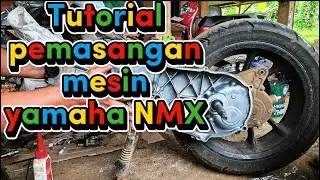 Tutorial cara bongkar mesin yamaha NMX