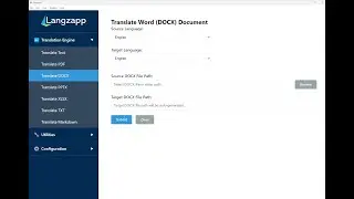 How to Translate Microsoft Word (DOCX) Documents in Langzapp