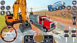 Bucket Excavator Loading Dumper Truck JCB - Dumper Truck Extreme Vehicles - Android GamePlay