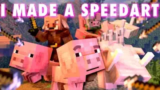 SUPER PIGS!! (Minecraft Speed Render)