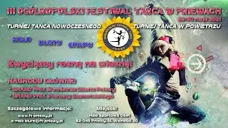 III Ogólnopolski Festiwal Tańca w Pniewach - NIEDZIELA, 9.00