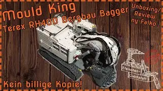 Feiner Klemmbaustein-Bagger und kein Plagiat | MouldKing | 13130 | Lieboherr Bergbau-Bagger