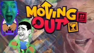 This Game Can Drive Someone Crazy!?!?! | Moving Out | Funny Moments