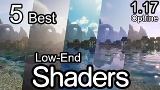 5 Best Low End Shaders for Minecraft | OptiFine 1.17 | #Minecraft  #Shaders #BSLshaders