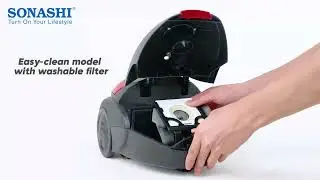 Ultimate Guide to Using the Sonashi Canister Vacuum Cleaner | SVC-9024