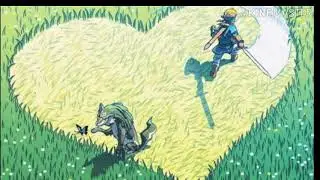 Relaxing Zelda Music with rain but the Guardian theme plays in the middle