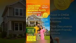 Exclusive Masik Karthigai Festival Real Estate Offer &ndash; Gold Coin Bonus!#shorts #trending #viralvideo