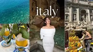 AMALFI COAST 🇮🇹 ROME & GRWM SOME COLLABORATIONS AND DAILY LIFE WITH ME🤍