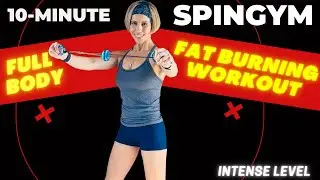 10 Min Full Body FAT BURNING Workout! | SPINGYM | Build Lean Muscle Fast