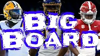 Detroit Lions Big Board! Who Will The Lions Target At 29?
