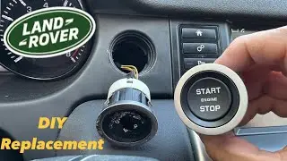 How to Replace the Start/Stop Button on a Land Rover Models