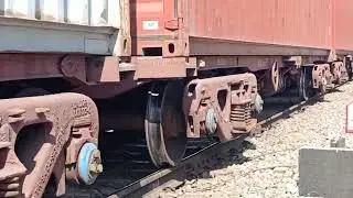 Indian Railways goods train change track 