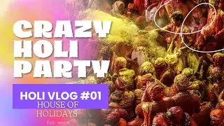Crazy Holi Party In Pushkar 🤩😎😍