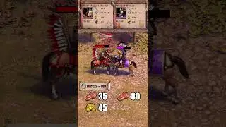 Elite Magyar Huszar ⚔️ Winged Hussar (Lithuanians) #shorts #aoe2de