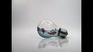 Photoshop Tutorial | Photo Manipulation | Water Splash in Bulb