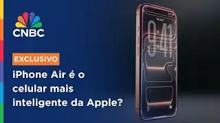 Apple lan&ccedil;a iPhone Air com IA avan&ccedil;ada e chip exclusivo | CNBC ORIGINALS