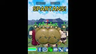 THIS IS SPARTA! Roblox Warlords Tykie ZA