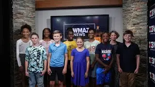 13WMAZ Junior Journalists head to on-camera interview portion of auditions