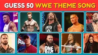 Guess the WWE Entrance Theme Song! | 50 Superstars Challenge (2025)