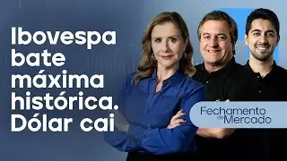 🔴 28/08/25 - Ibovespa bate máxima histórica | Dólar cai | Fechamento de Mercado