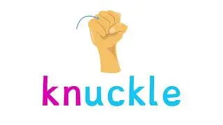 'kn' Phonics Sounds, word and picture examples | Read with Phonics | Sound Video