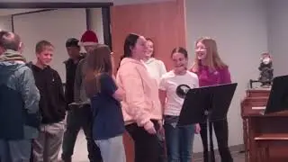 Dec. 19, 2025 Peaceful Pines welcomed the MMS students--Christmas!!