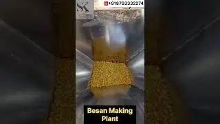 Air Classifier Mill  Besan Grinding Plant  (Chana Dal ) #machine #grinding #million  #businessideas