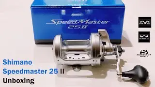 Shimano Speedmaster LD 25II | 2020 | Распаковка | Катушка с верхним креплением | 4K