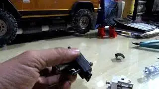 pemasangan winch servo mounting quick realese