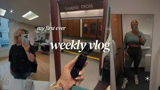 a realistic vlog of a 32 year old working mum ✨ WEEKLY VLOG #1
