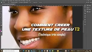 Comment créer la texture de peau avec photoshop Technique 2
