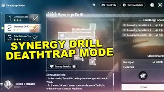 Wuthering Waves - How To Complete Synergy Drill Deathtrap Mode (Tidal Defense Simulator Event)