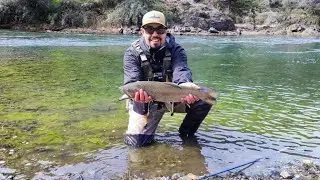 Inicio de temporada de pesca 2022/2023 (capitulo 1 Correntadas Lago Cochrane)