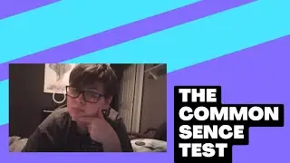 common sense test
