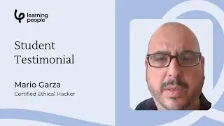 Mario - Certified Ethical Hacking Student | Learning People Testimonial