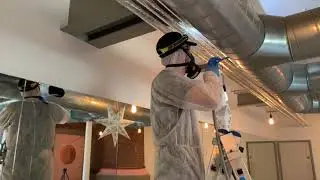 Small ductwork cleaning equipment - Lifa Air Special Cleaner 2 and Hepa Clean 1100